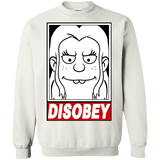 Sweatshirts White / S Disobey Crewneck Sweatshirt