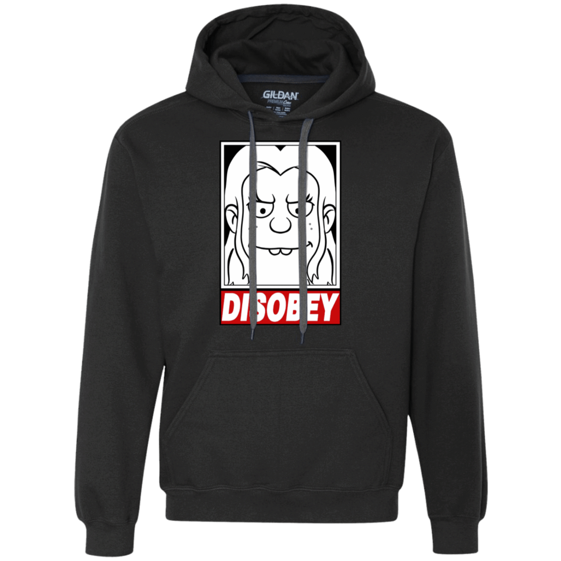 Sweatshirts Black / S Disobey Premium Fleece Hoodie