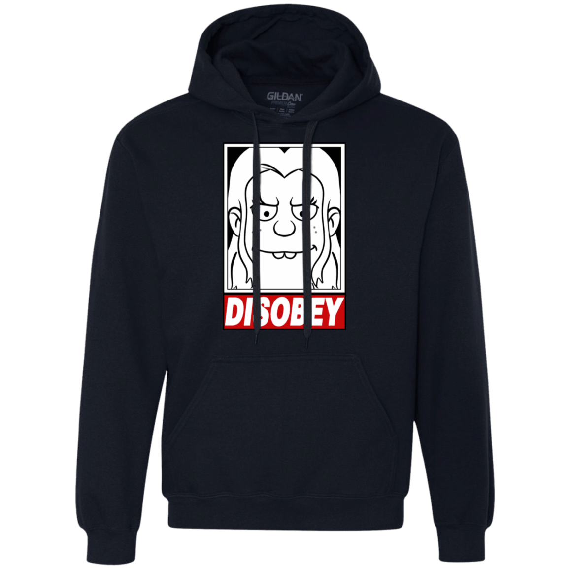 Sweatshirts Navy / S Disobey Premium Fleece Hoodie