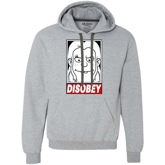 Sweatshirts Sport Grey / L Disobey Premium Fleece Hoodie