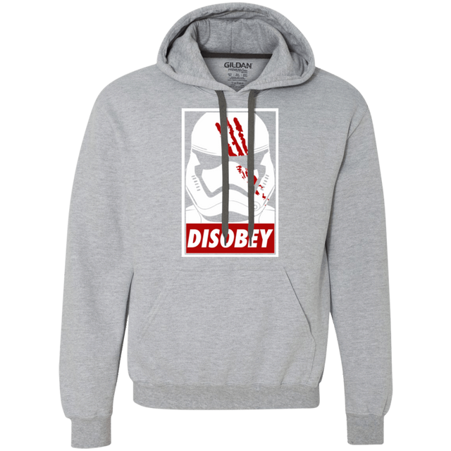 Sweatshirts Sport Grey / Small Disobey Premium Fleece Hoodie