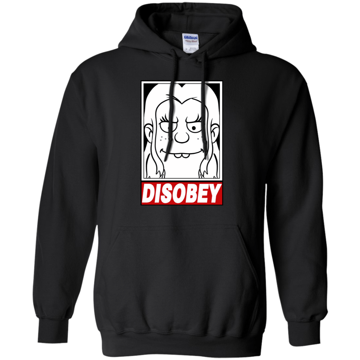 Sweatshirts Black / S Disobey Pullover Hoodie