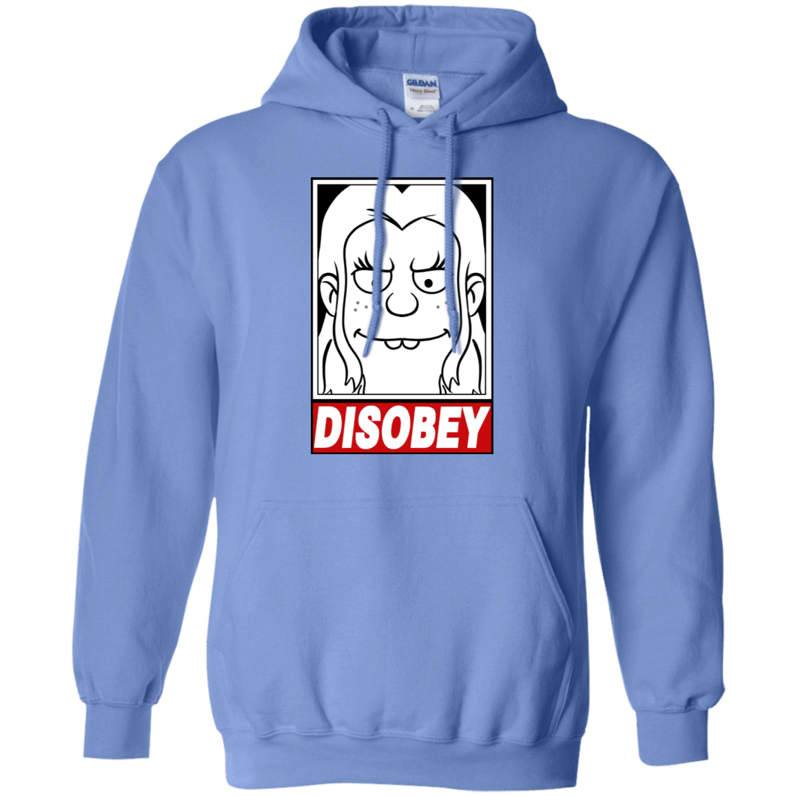 Sweatshirts Carolina Blue / S Disobey Pullover Hoodie