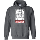 Sweatshirts Dark Heather / S Disobey Pullover Hoodie