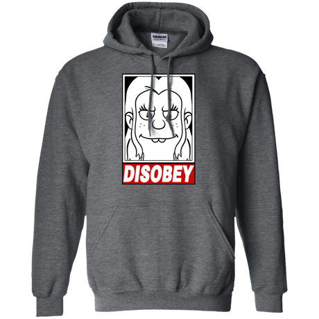 Sweatshirts Dark Heather / S Disobey Pullover Hoodie