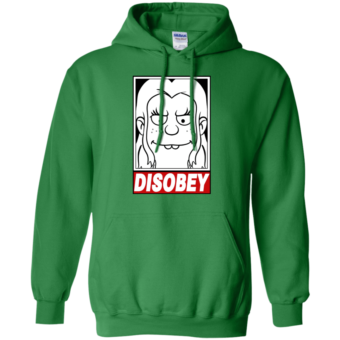 Sweatshirts Irish Green / S Disobey Pullover Hoodie