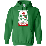 Sweatshirts Irish Green / Small Disobey Pullover Hoodie