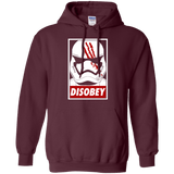 Sweatshirts Maroon / Small Disobey Pullover Hoodie