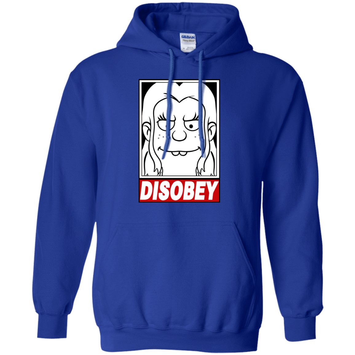 Sweatshirts Royal / S Disobey Pullover Hoodie