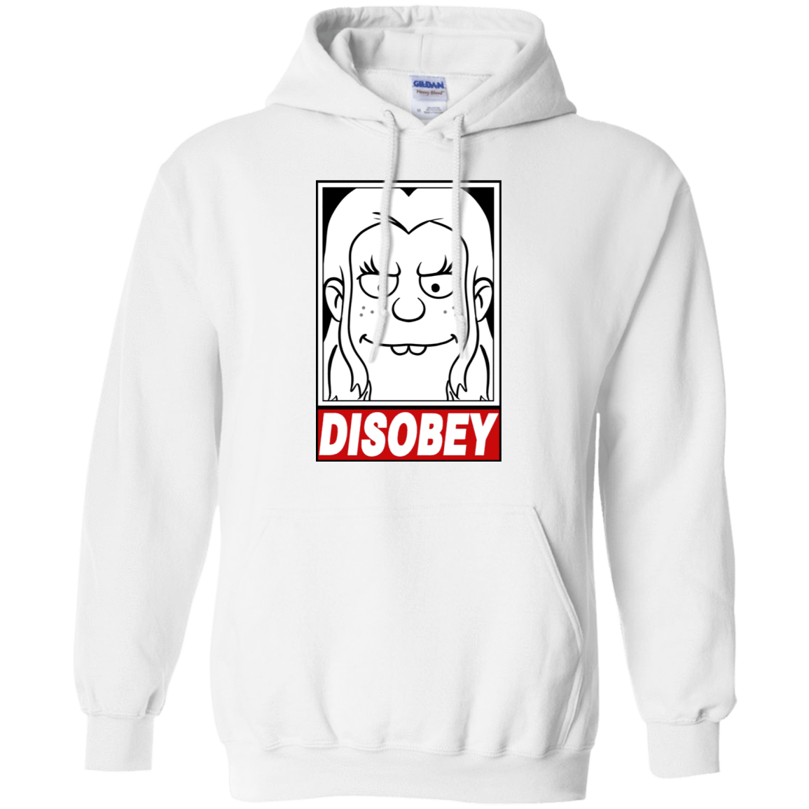 Sweatshirts White / S Disobey Pullover Hoodie