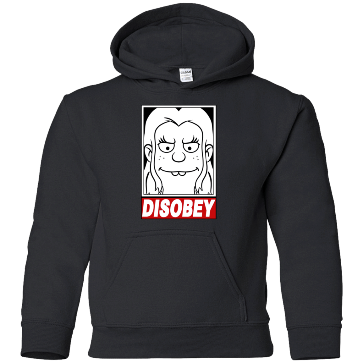 Sweatshirts Black / YS Disobey Youth Hoodie