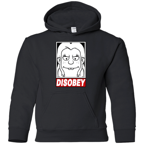 Sweatshirts Black / YS Disobey Youth Hoodie