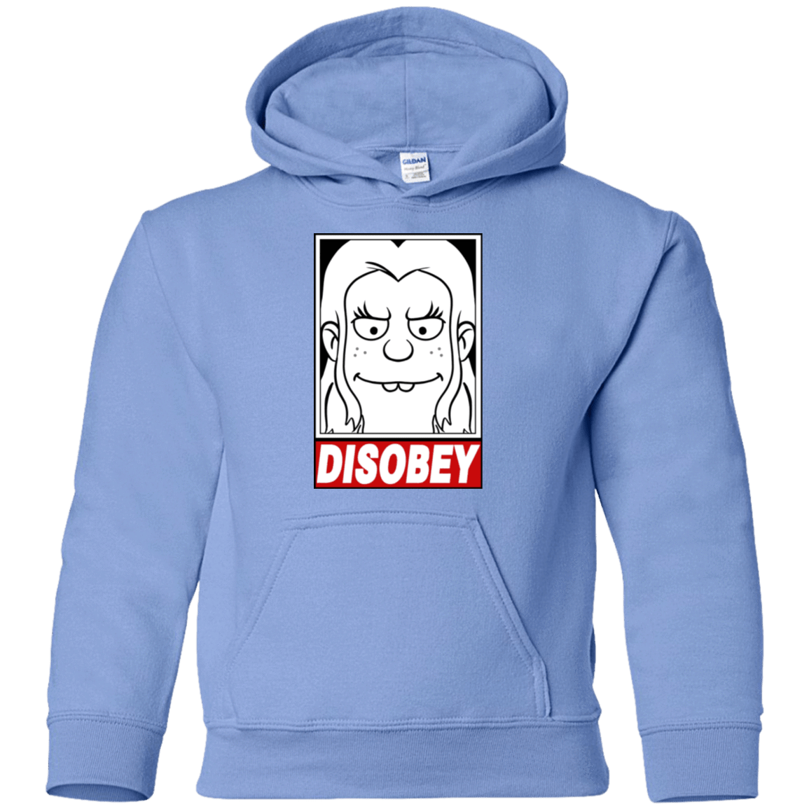 Sweatshirts Carolina Blue / YS Disobey Youth Hoodie