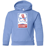 Sweatshirts Carolina Blue / YS Disobey Youth Hoodie