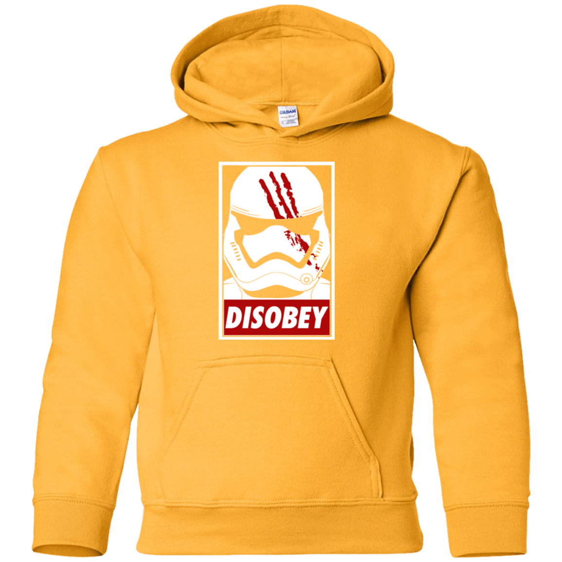 Sweatshirts Gold / YS Disobey Youth Hoodie