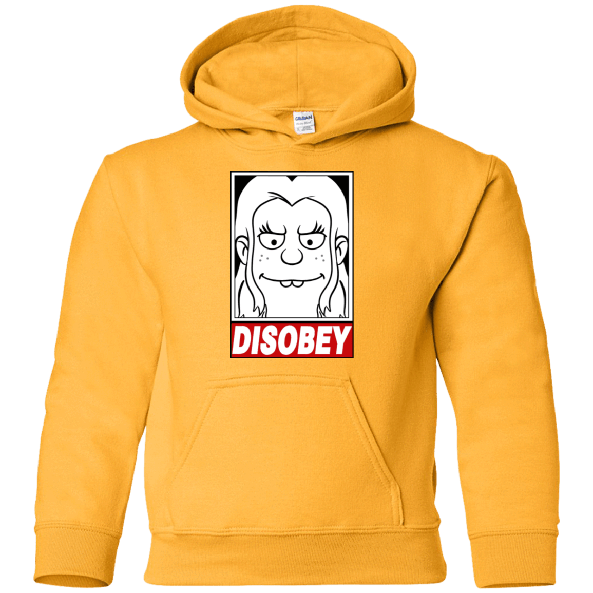 Sweatshirts Gold / YS Disobey Youth Hoodie