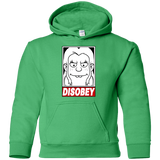 Sweatshirts Irish Green / YS Disobey Youth Hoodie