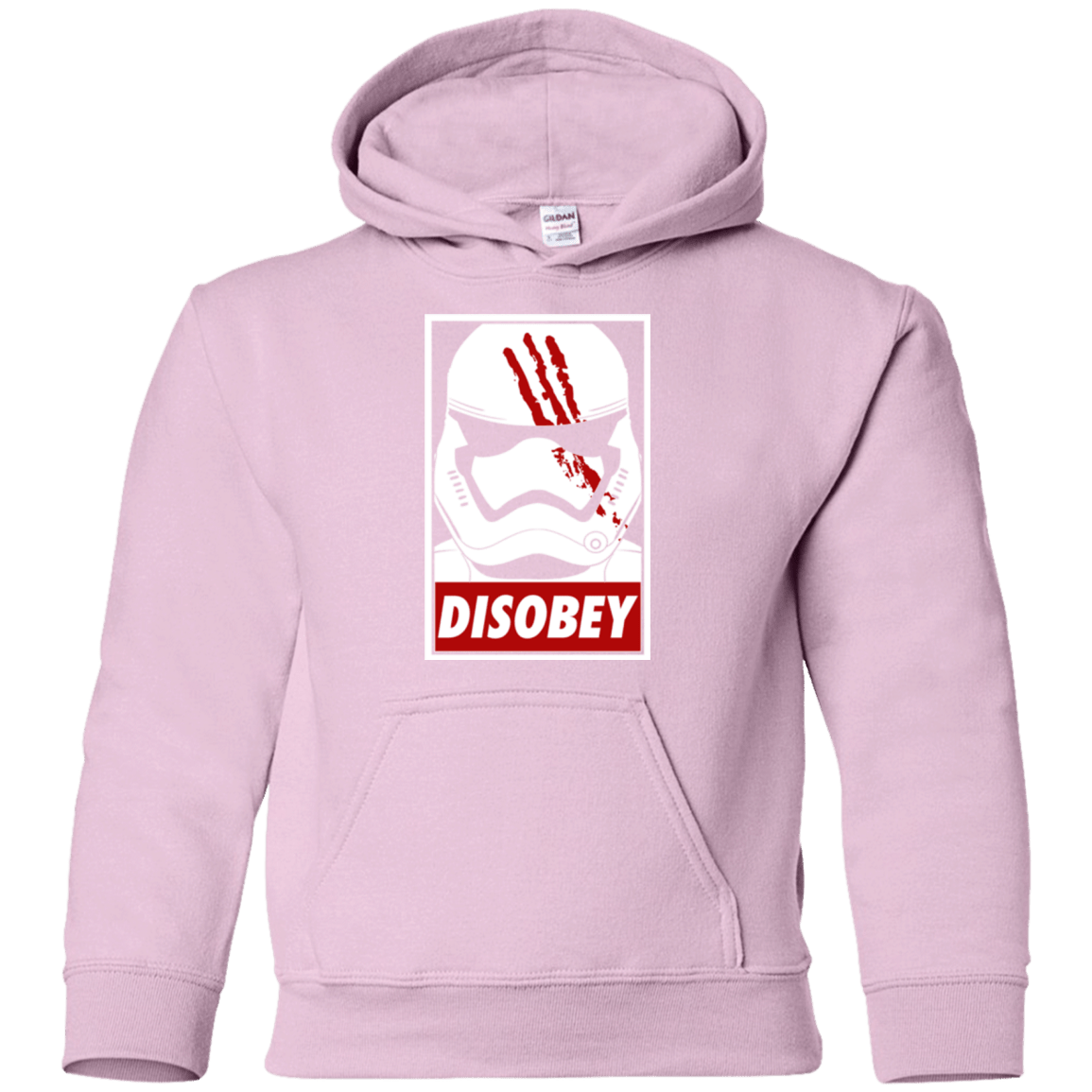 Sweatshirts Light Pink / YS Disobey Youth Hoodie