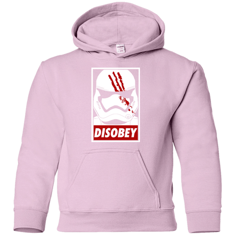 Sweatshirts Light Pink / YS Disobey Youth Hoodie