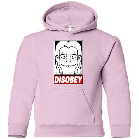 Sweatshirts Light Pink / YS Disobey Youth Hoodie