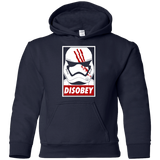 Sweatshirts Navy / YS Disobey Youth Hoodie