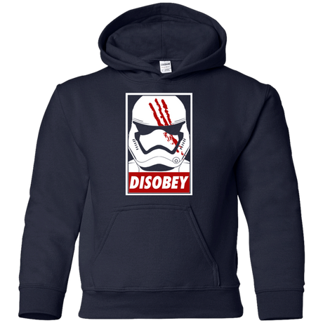 Sweatshirts Navy / YS Disobey Youth Hoodie