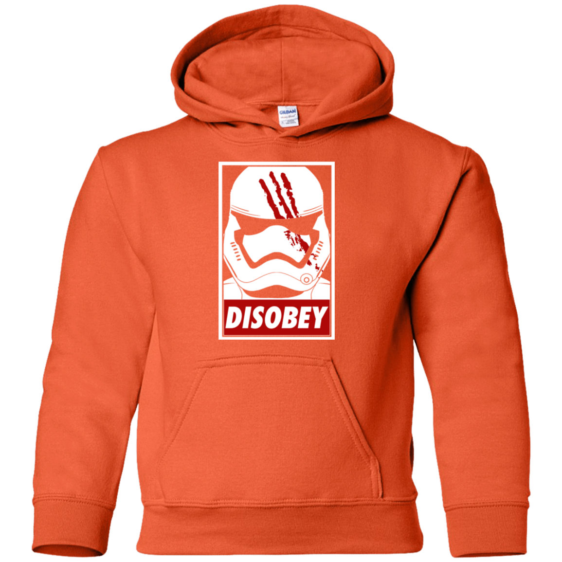 Sweatshirts Orange / YS Disobey Youth Hoodie