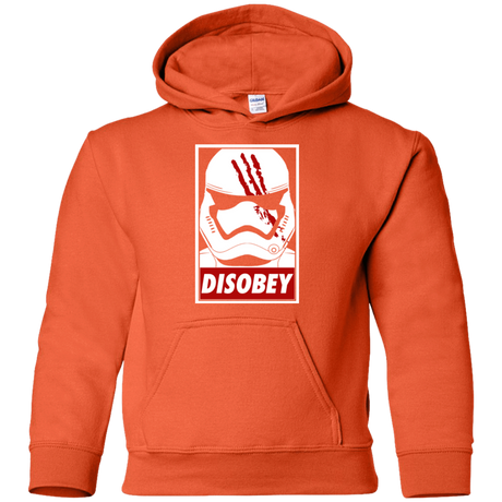 Sweatshirts Orange / YS Disobey Youth Hoodie