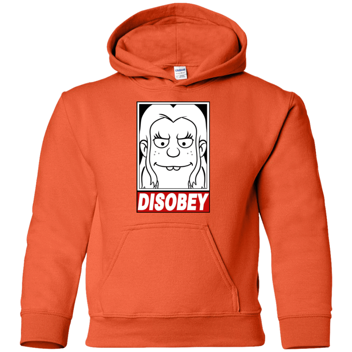 Sweatshirts Orange / YS Disobey Youth Hoodie