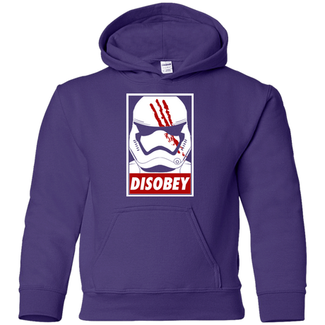 Sweatshirts Purple / YS Disobey Youth Hoodie