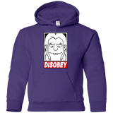 Sweatshirts Purple / YS Disobey Youth Hoodie