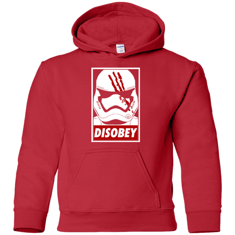 Sweatshirts Red / YS Disobey Youth Hoodie