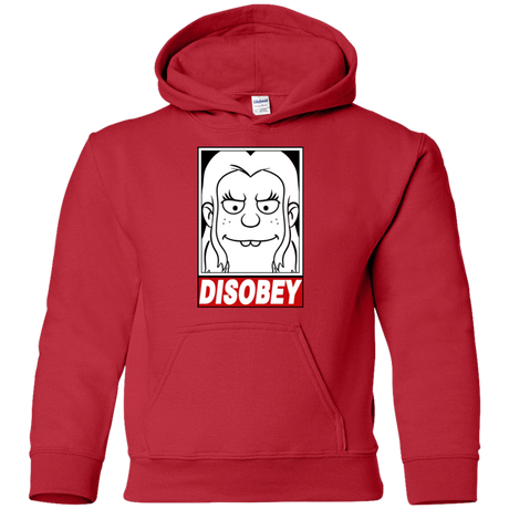 Sweatshirts Red / YS Disobey Youth Hoodie