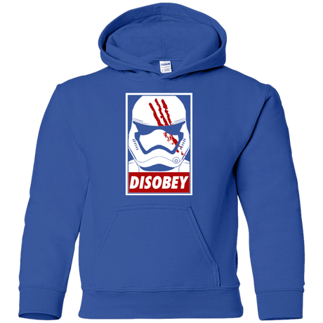 Sweatshirts Royal / YS Disobey Youth Hoodie