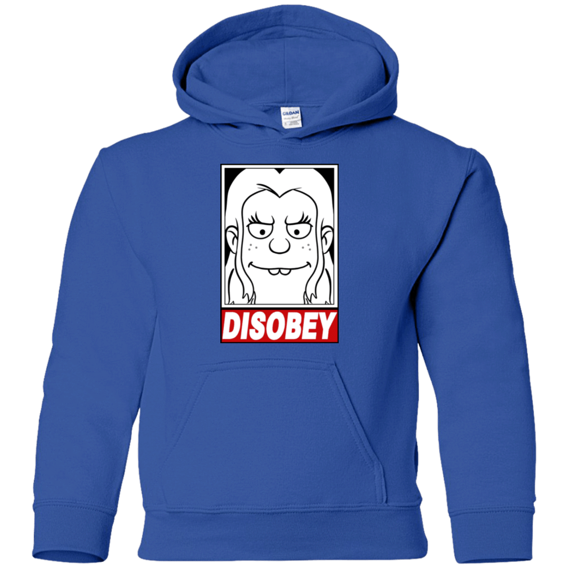 Sweatshirts Royal / YS Disobey Youth Hoodie