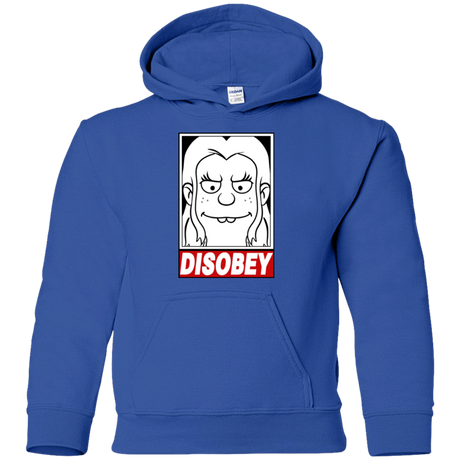 Sweatshirts Royal / YS Disobey Youth Hoodie