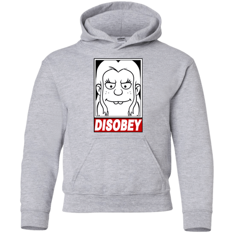 Sweatshirts Sport Grey / YS Disobey Youth Hoodie