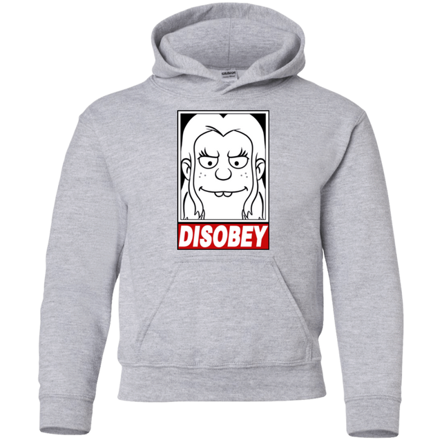 Sweatshirts Sport Grey / YS Disobey Youth Hoodie