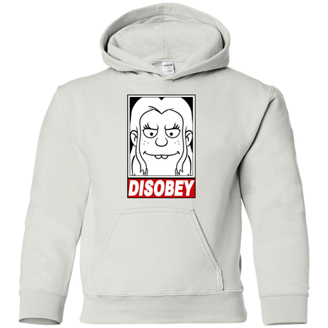 Sweatshirts White / YS Disobey Youth Hoodie
