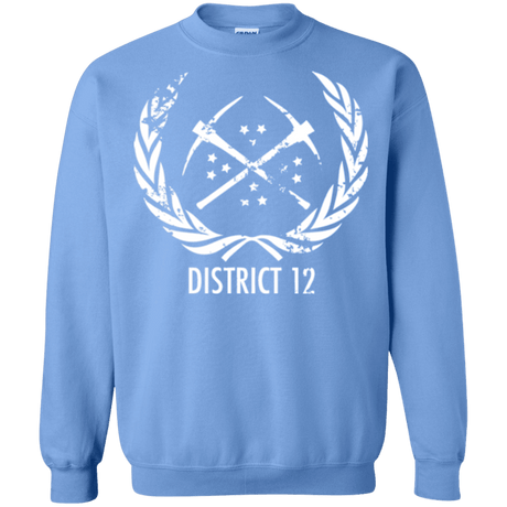 Sweatshirts Carolina Blue / Small District 12 Crewneck Sweatshirt