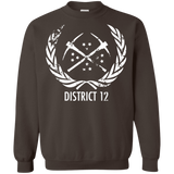 Sweatshirts Dark Chocolate / Small District 12 Crewneck Sweatshirt