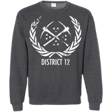 Sweatshirts Dark Heather / Small District 12 Crewneck Sweatshirt