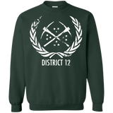 Sweatshirts Forest Green / Small District 12 Crewneck Sweatshirt