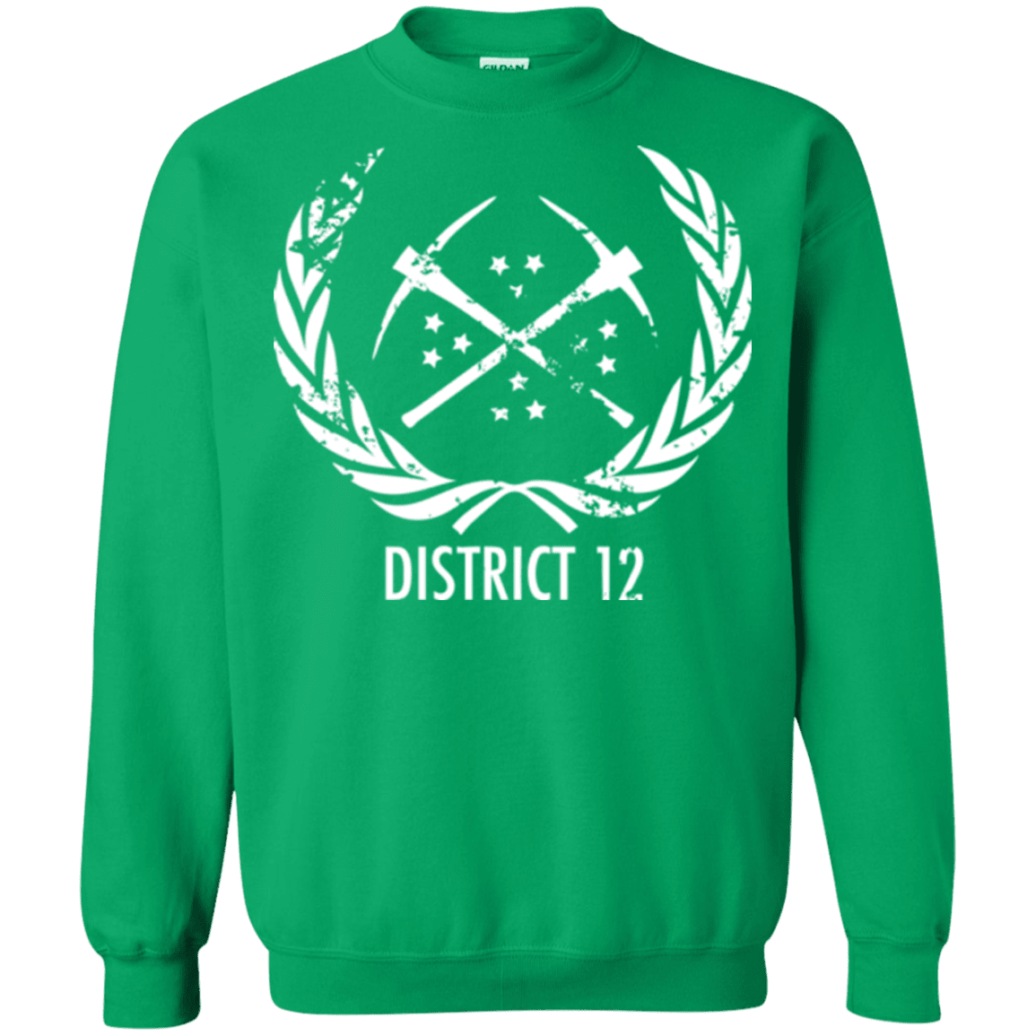 Sweatshirts Irish Green / Small District 12 Crewneck Sweatshirt