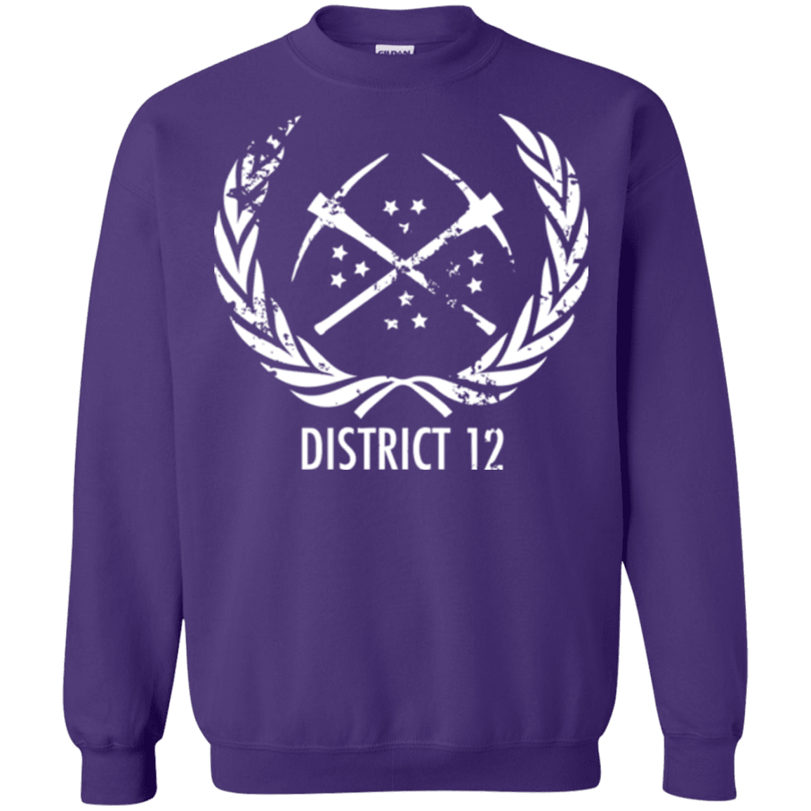 Sweatshirts Purple / Small District 12 Crewneck Sweatshirt