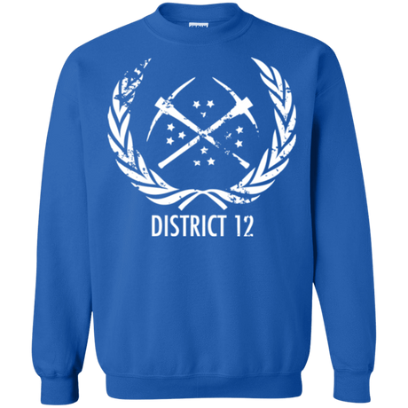 Sweatshirts Royal / Small District 12 Crewneck Sweatshirt