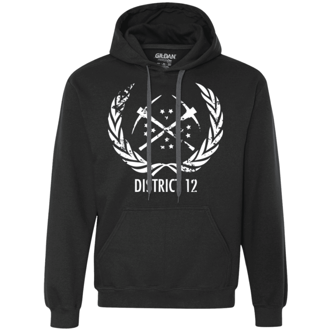 Sweatshirts Black / Small District 12 Premium Fleece Hoodie