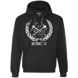 Sweatshirts Black / Small District 12 Premium Fleece Hoodie