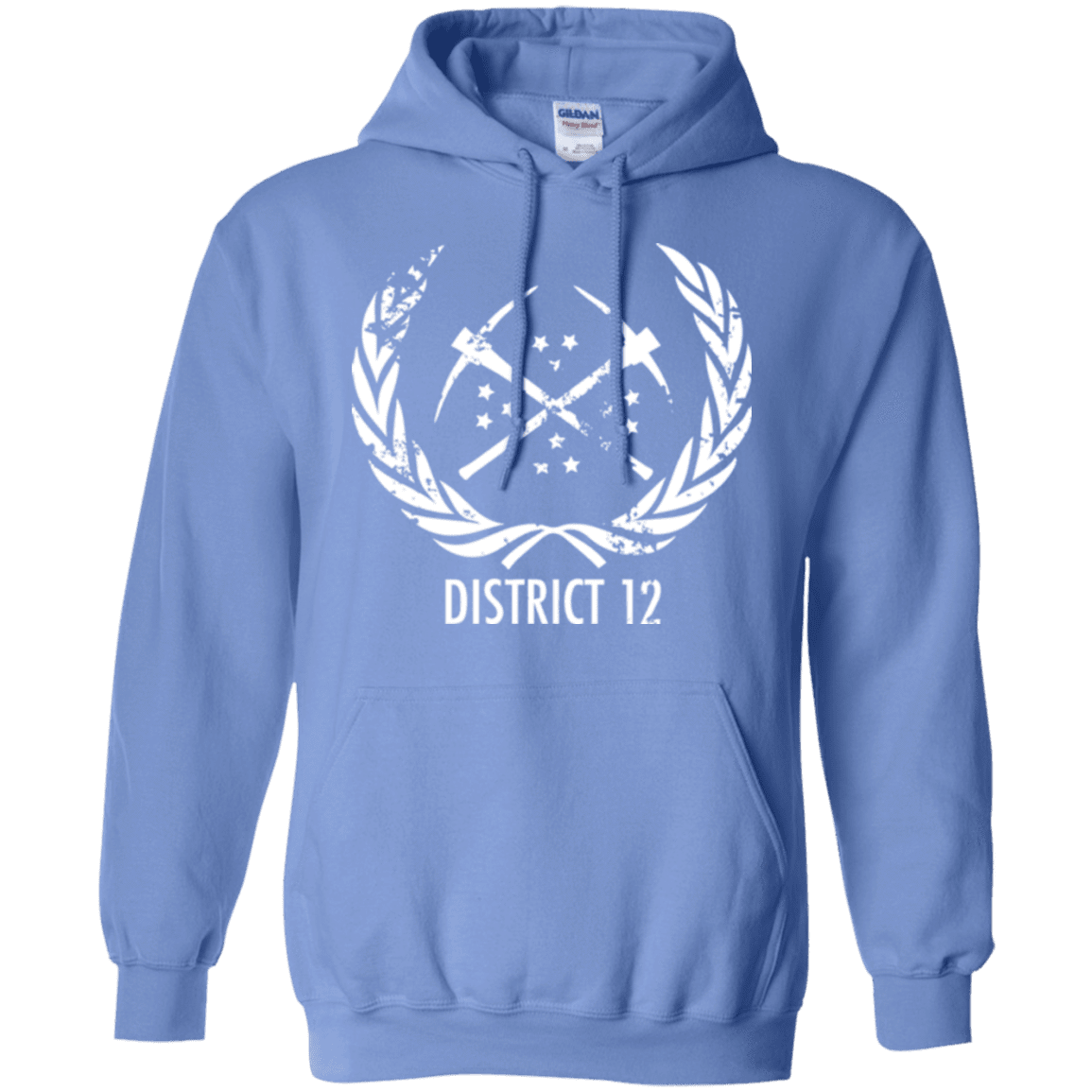 Sweatshirts Carolina Blue / Small District 12 Pullover Hoodie