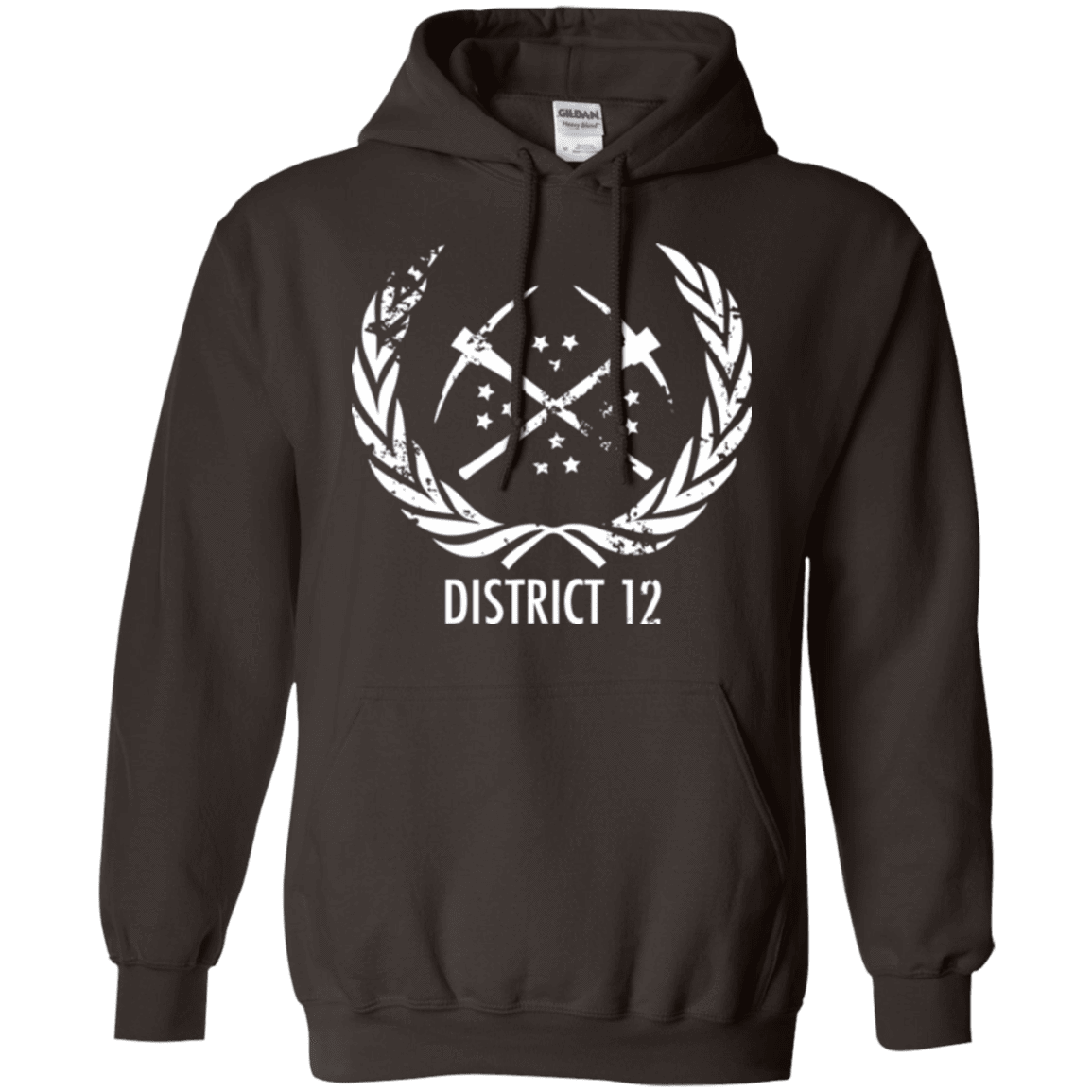 Sweatshirts Dark Chocolate / Small District 12 Pullover Hoodie